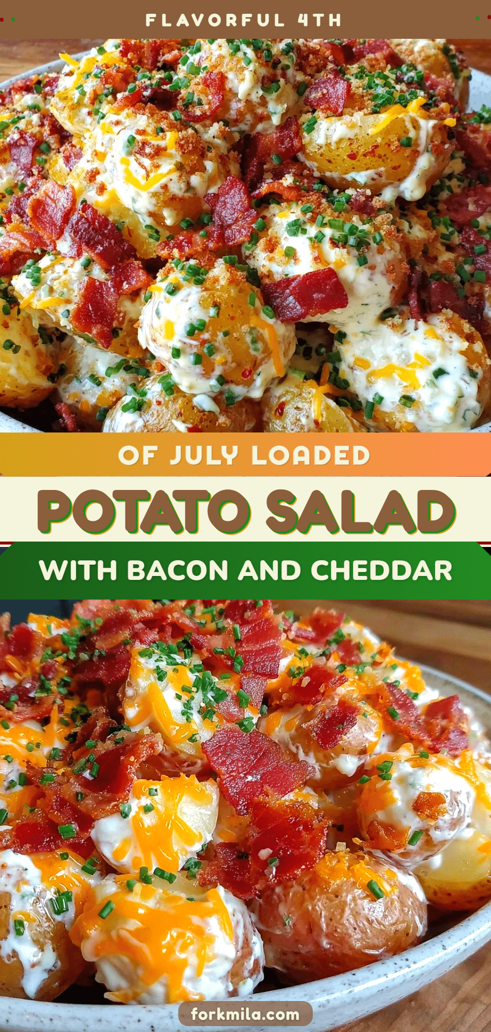 4th of July loaded potato salad recipe