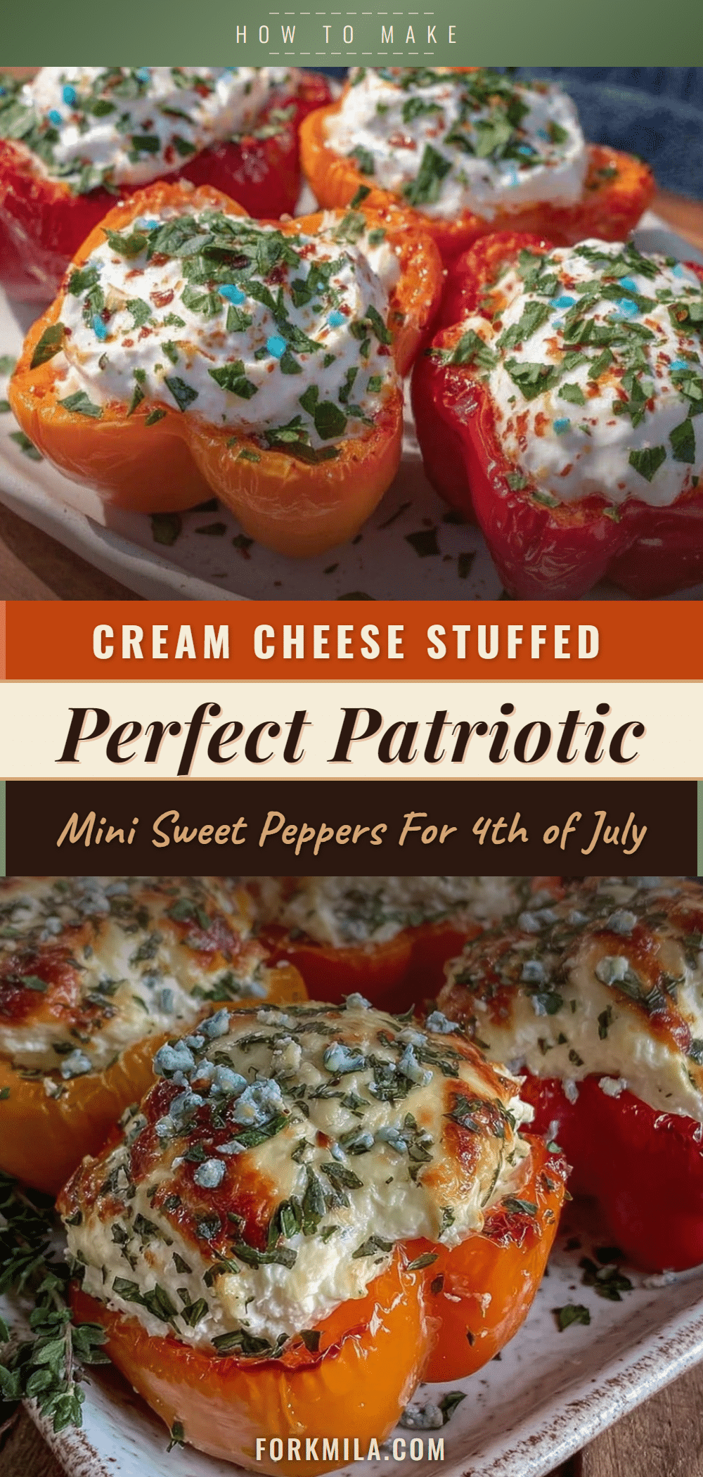cream cheese stuffed mini sweet peppers recipe