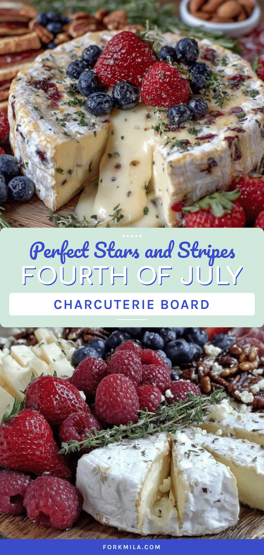 Fourth of July Charcuterie Board recipe