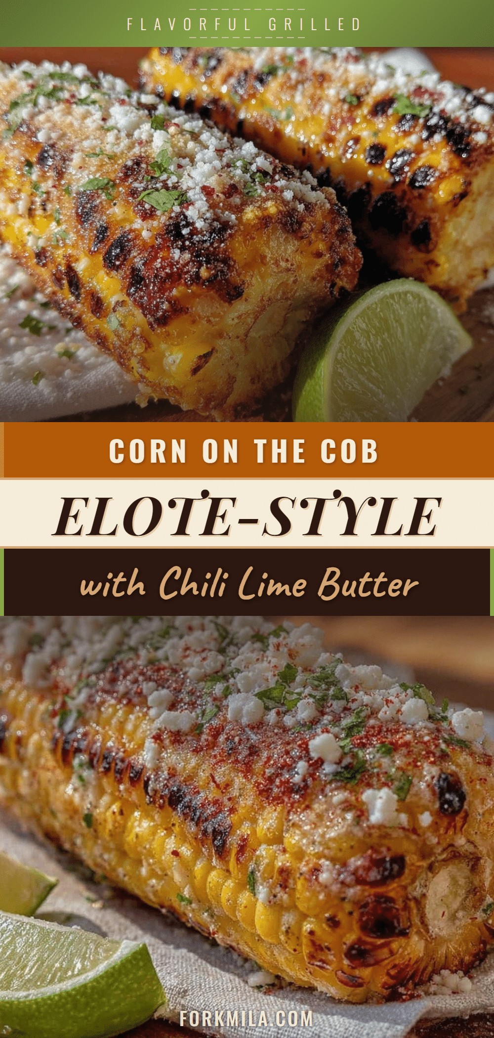 grilled corn on the cob elote-style recipe
