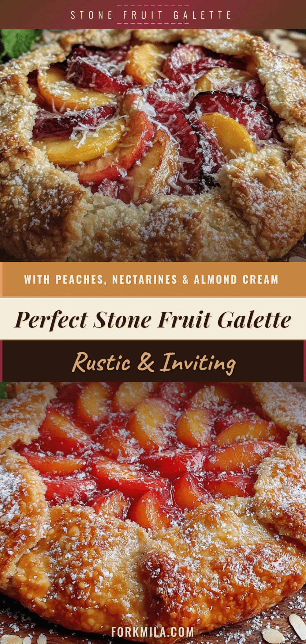 stone fruit galette recipe