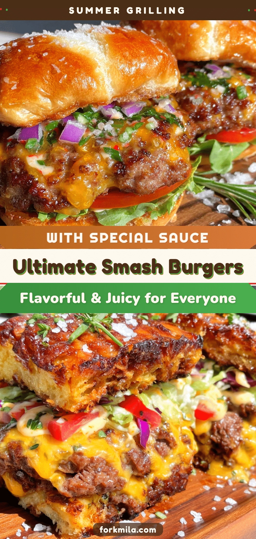 ultimate smash burgers recipe