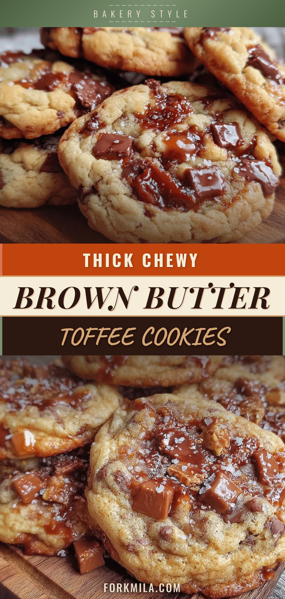 brown butter toffee chocolate chip cookies recipe