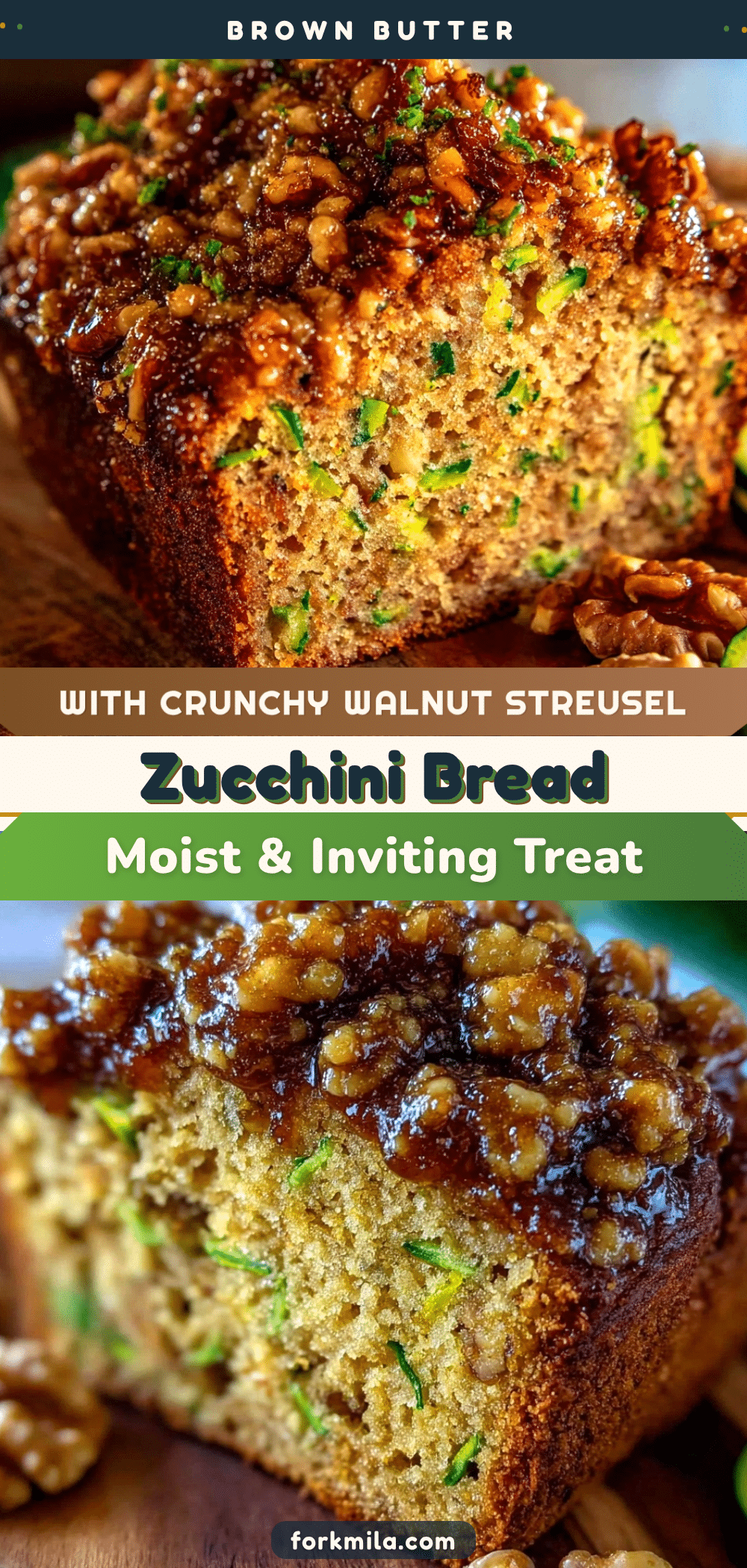 brown butter zucchini bread recipe