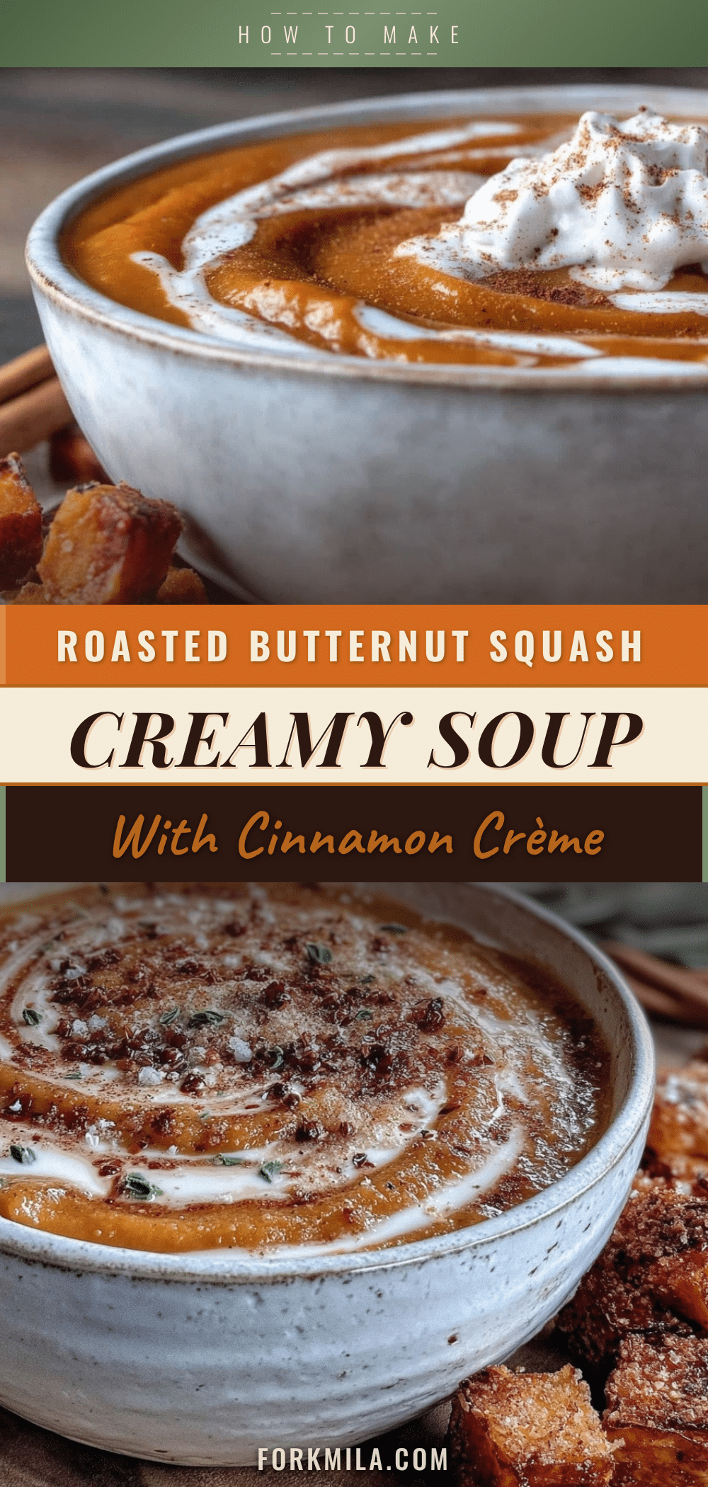 creamy roasted butternut squash soup recipe