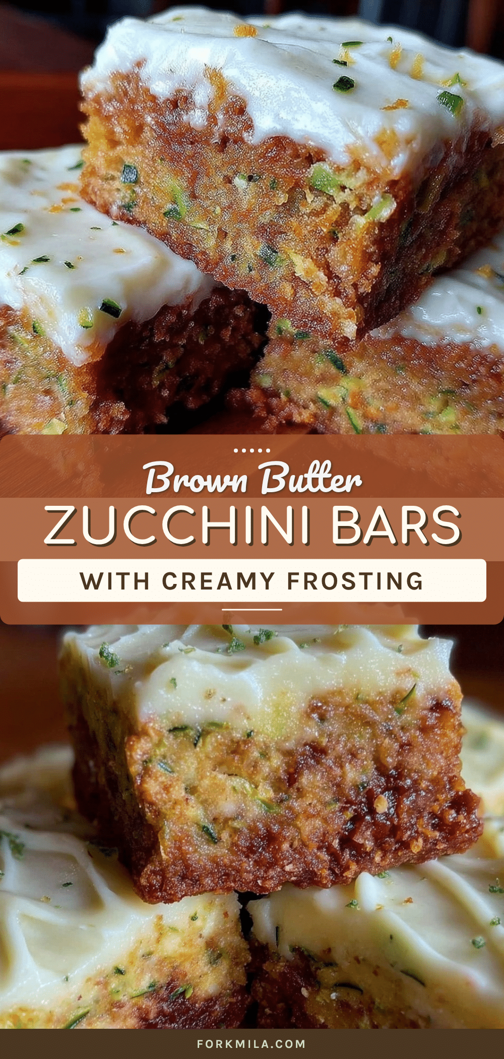 creamy zucchini bars recipe