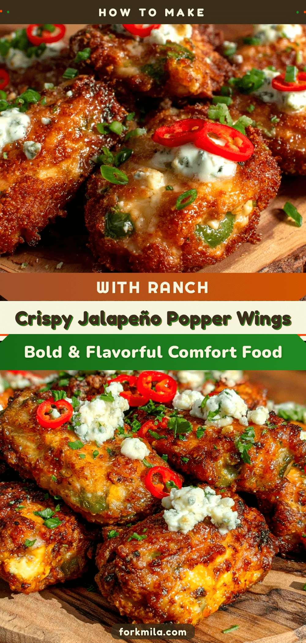 crispy jalapeño popper chicken wings recipe
