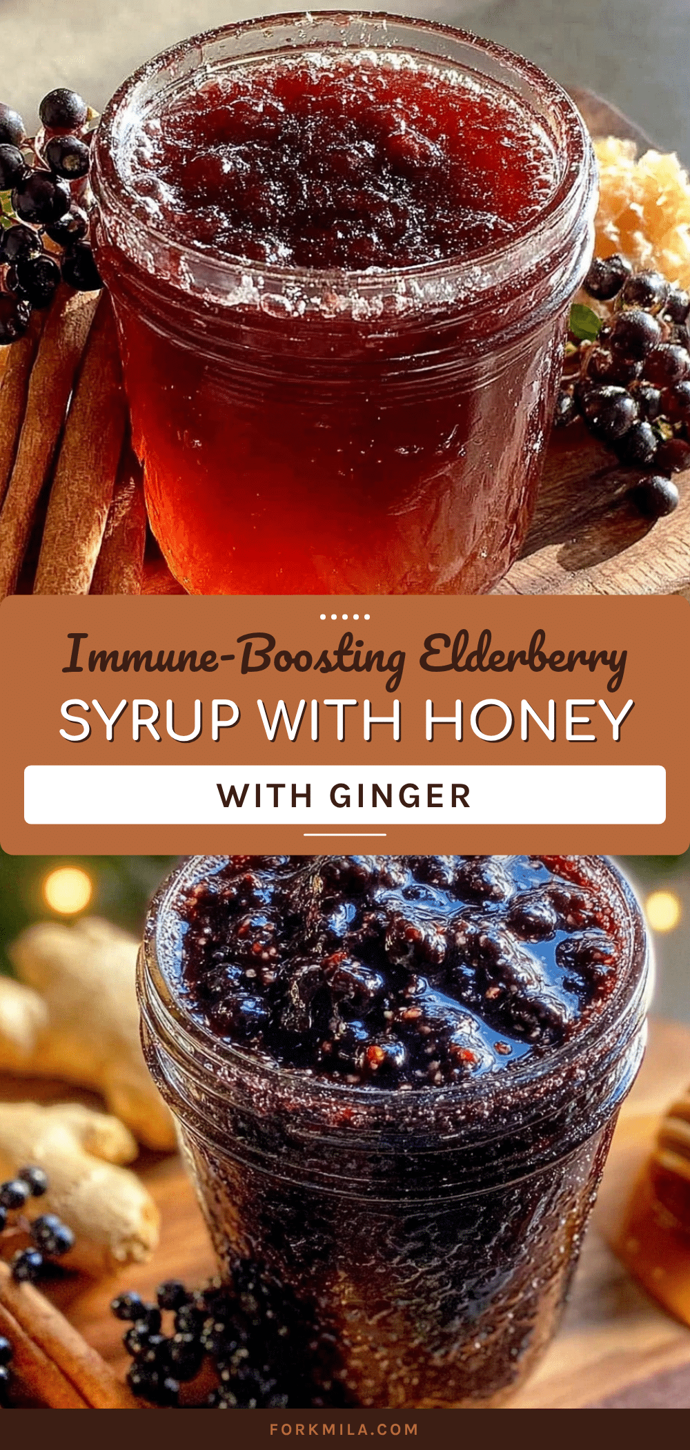 healthy homemade elderberry syrup recipe