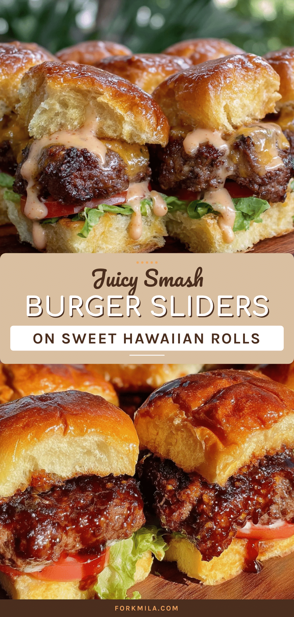 juicy smash burger sliders recipe