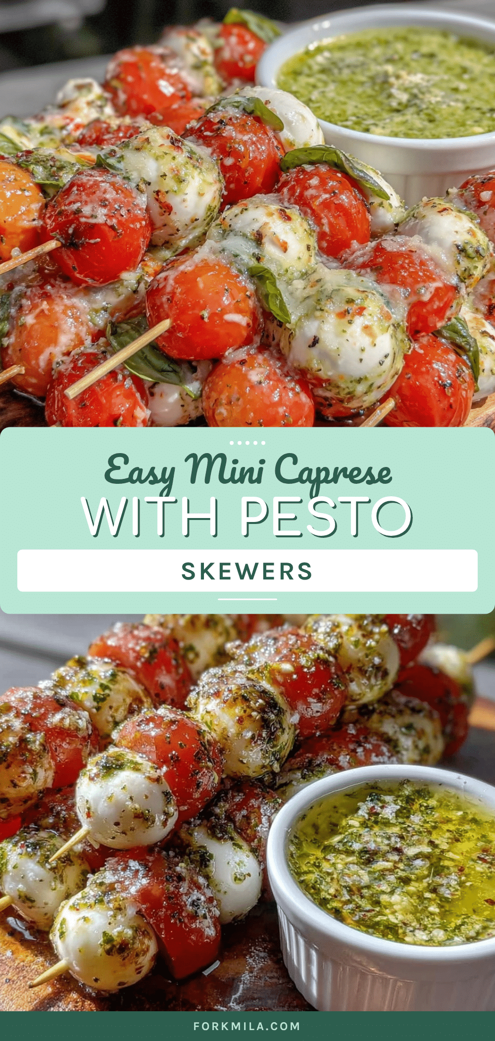 mini caprese skewers recipe