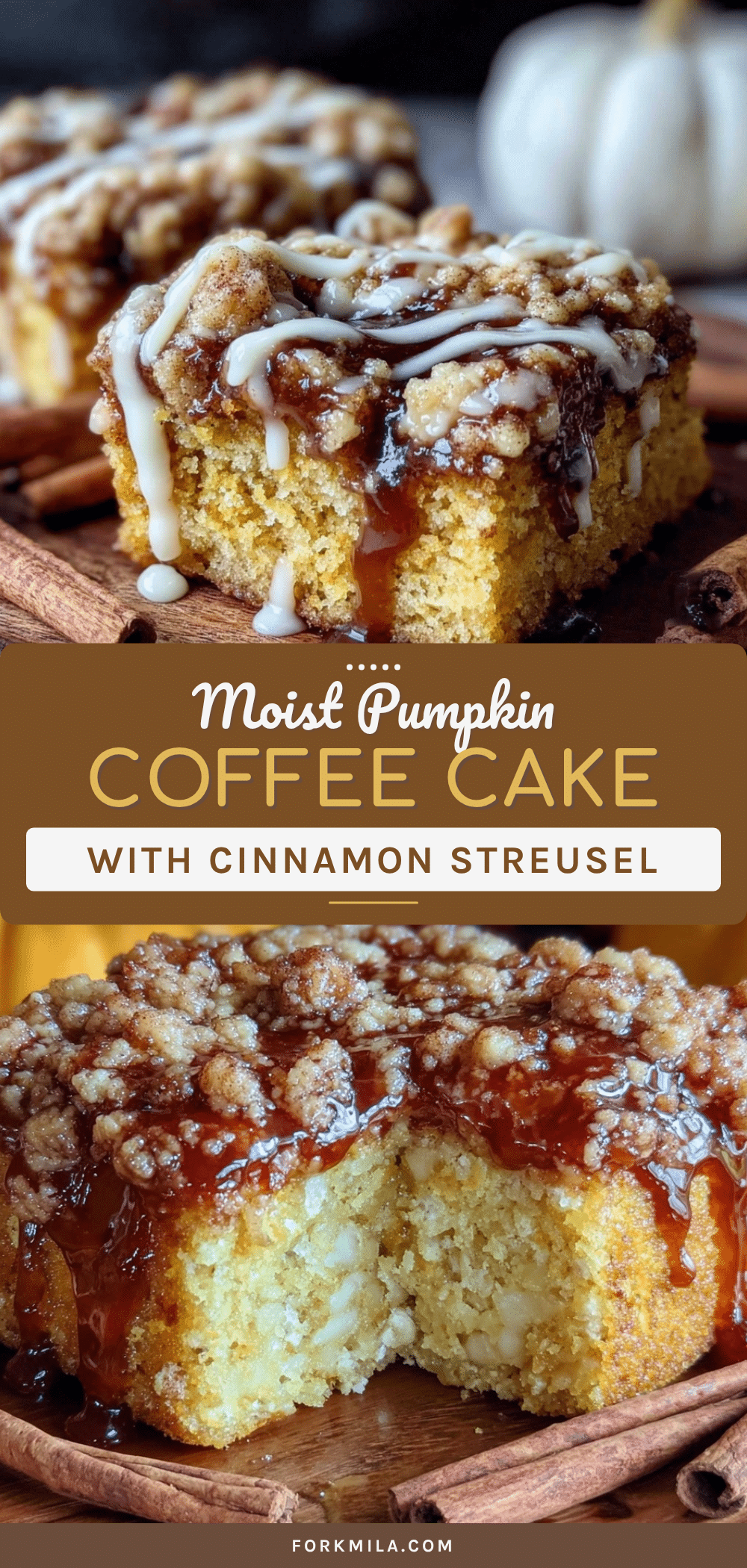 pumpkin coffee cake recipe