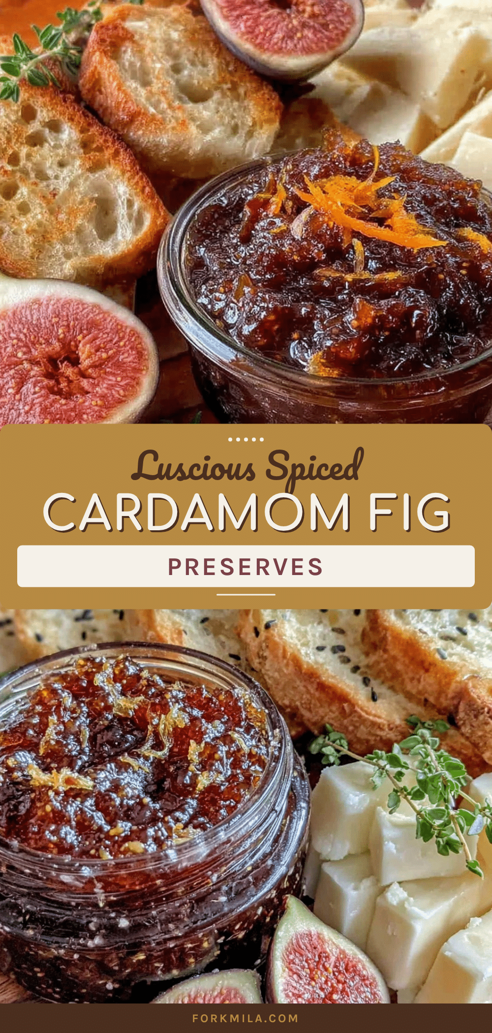 spiced cardamom fig preserves recipe