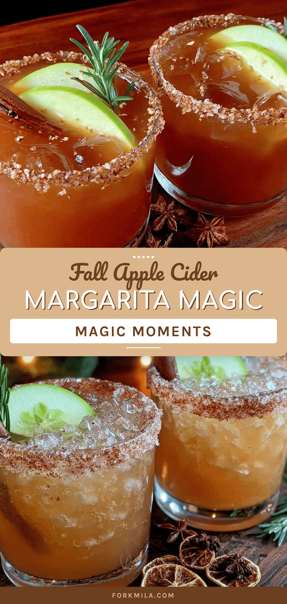 apple cider margaritas recipe