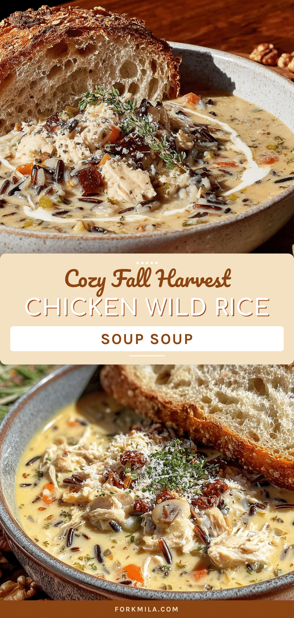 chicken and wild rice soup recipe