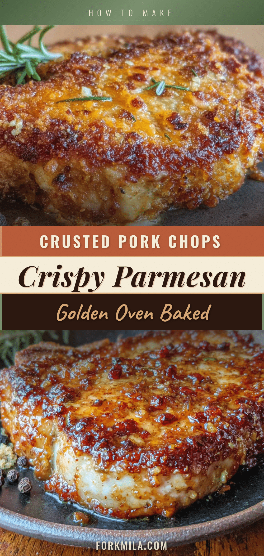 crispy baked parmesan pork chops recipe