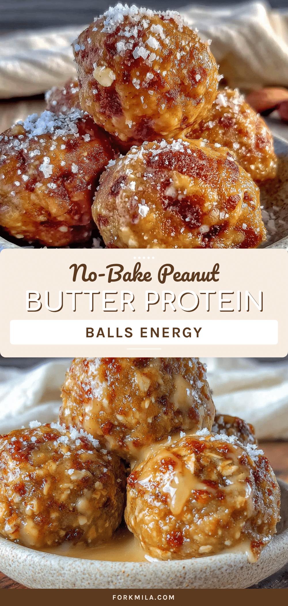 easy no-bake peanut butter protein balls recipe