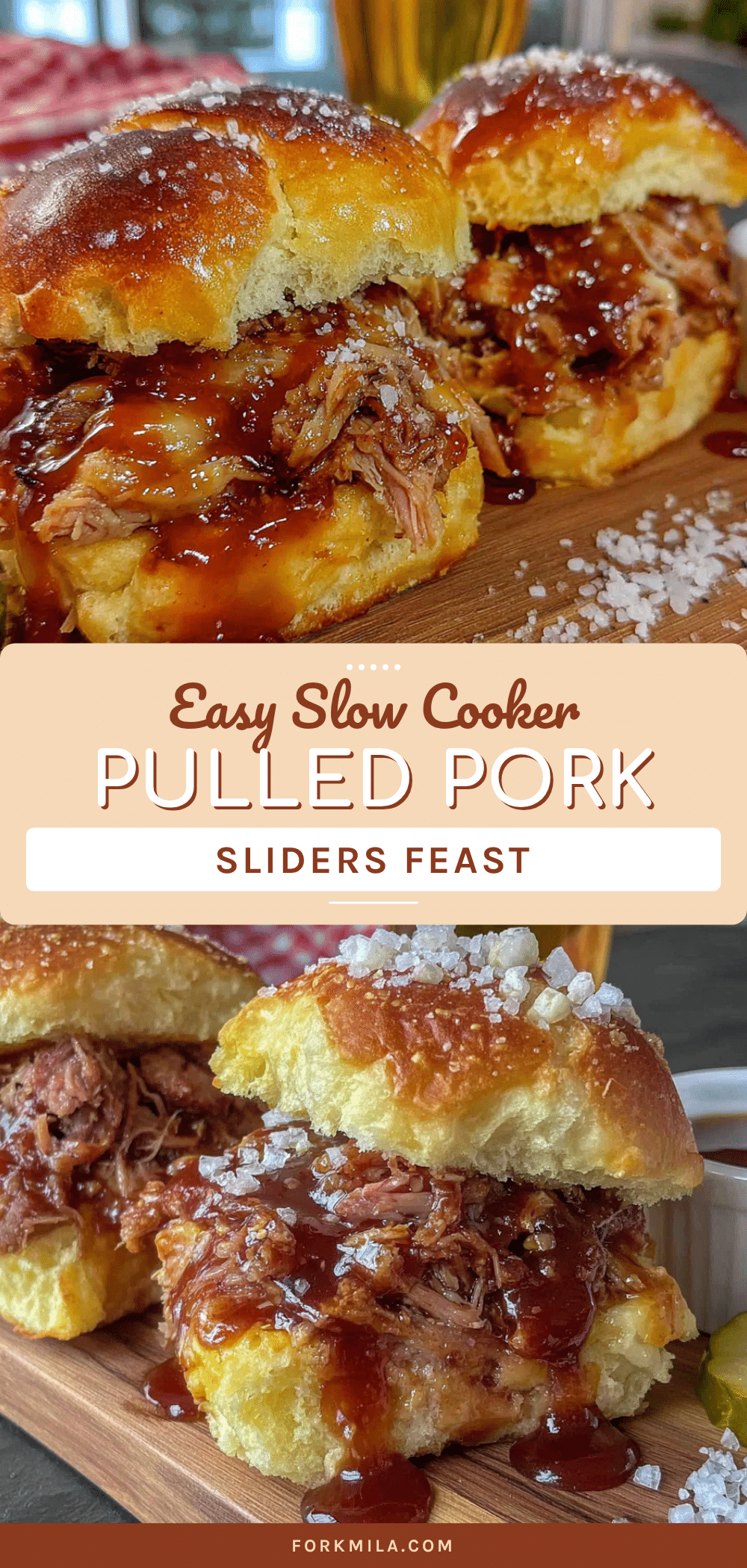 easy slow cooker pulled pork sliders recipe