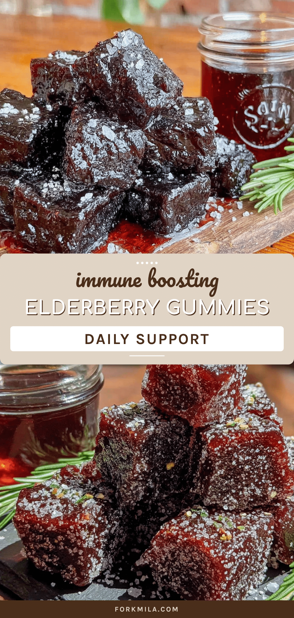 elderberry gummies for immune support recipe