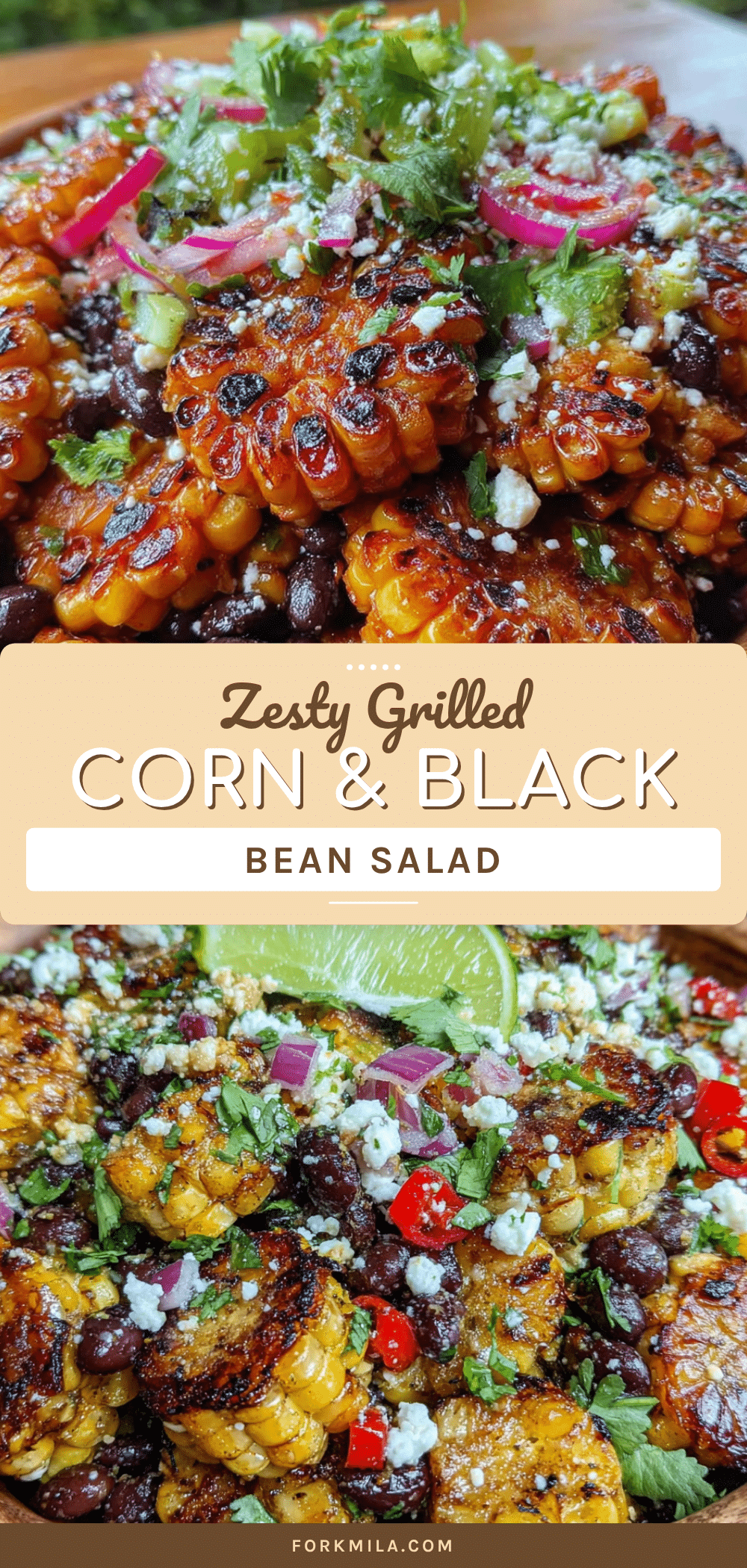 grilled corn black bean salad recipe