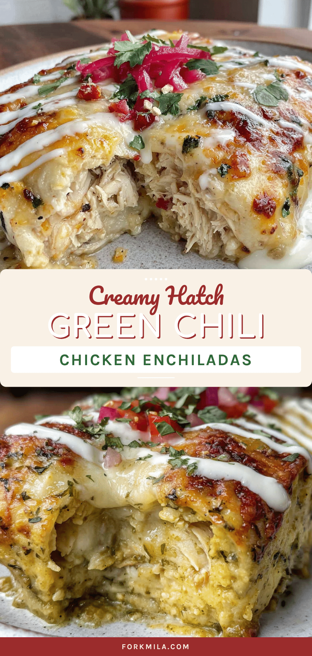 hatch green chile chicken enchiladas recipe