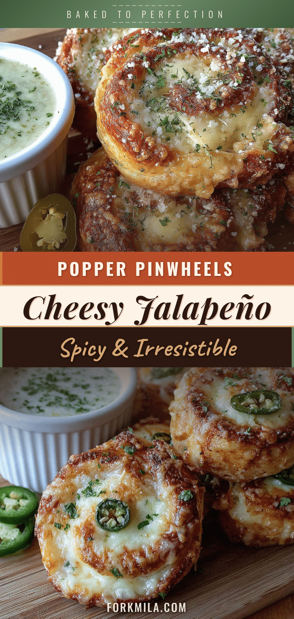 jalapeño popper pinwheels recipe