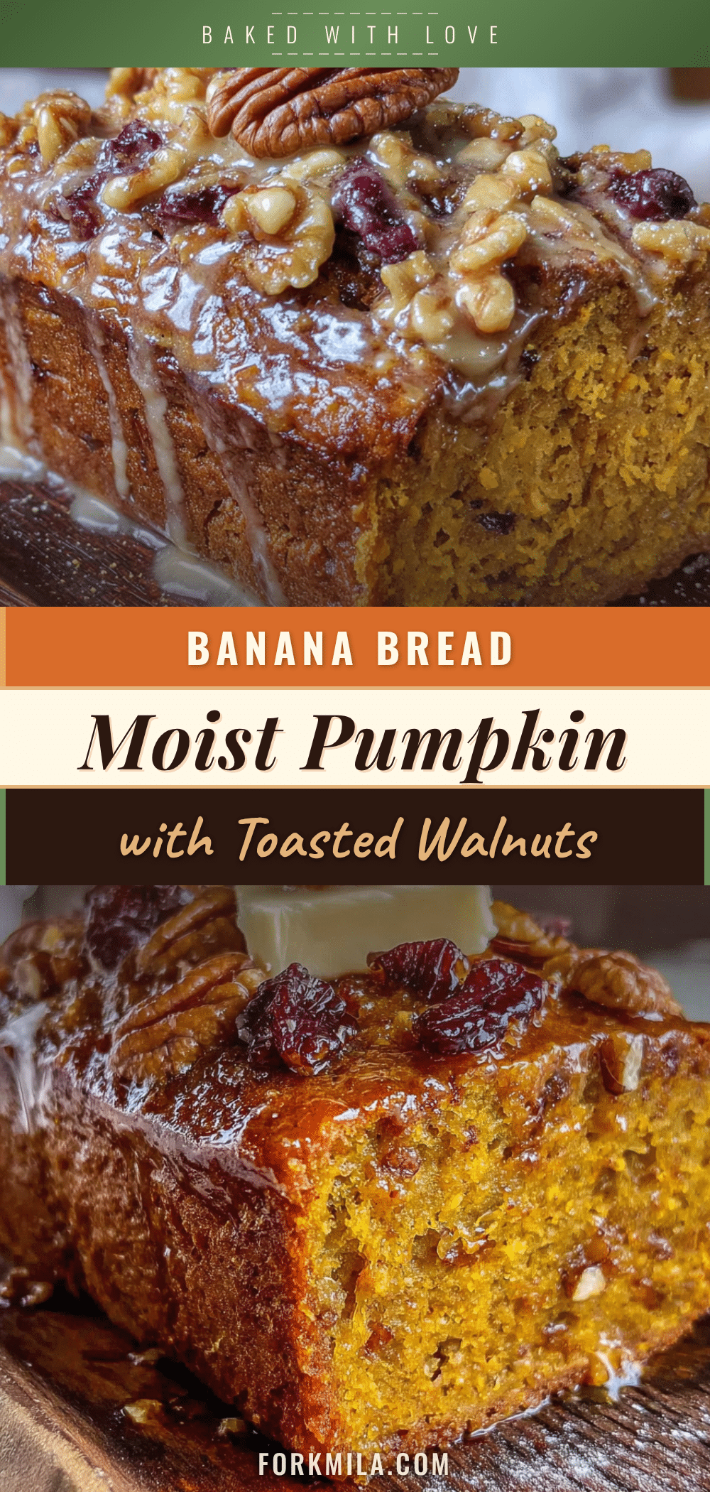 pumpkin banana bread recipe
