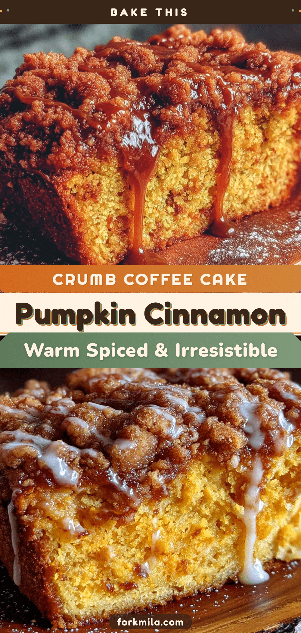 pumpkin coffee cake recipe