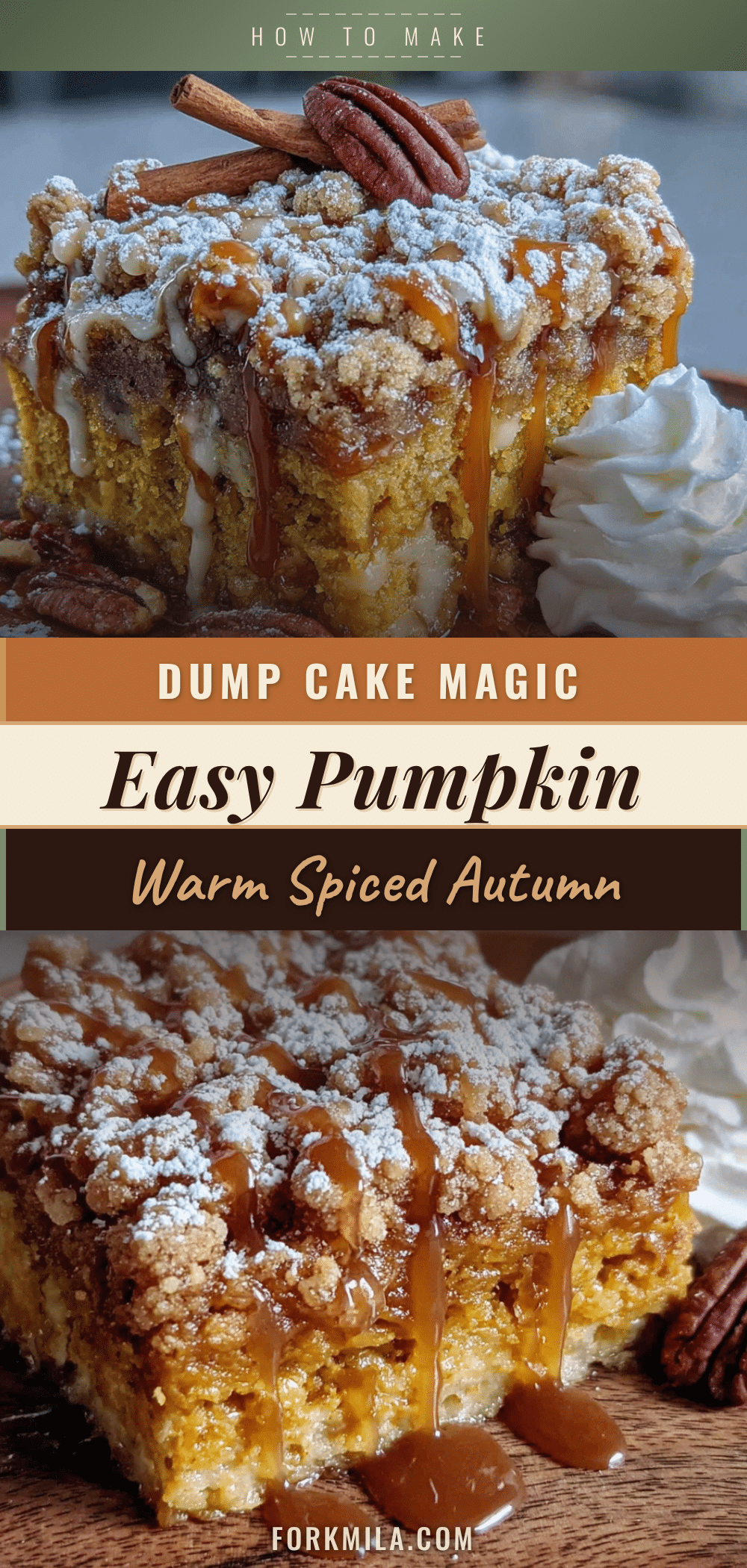 pumpkin dump cake recipe