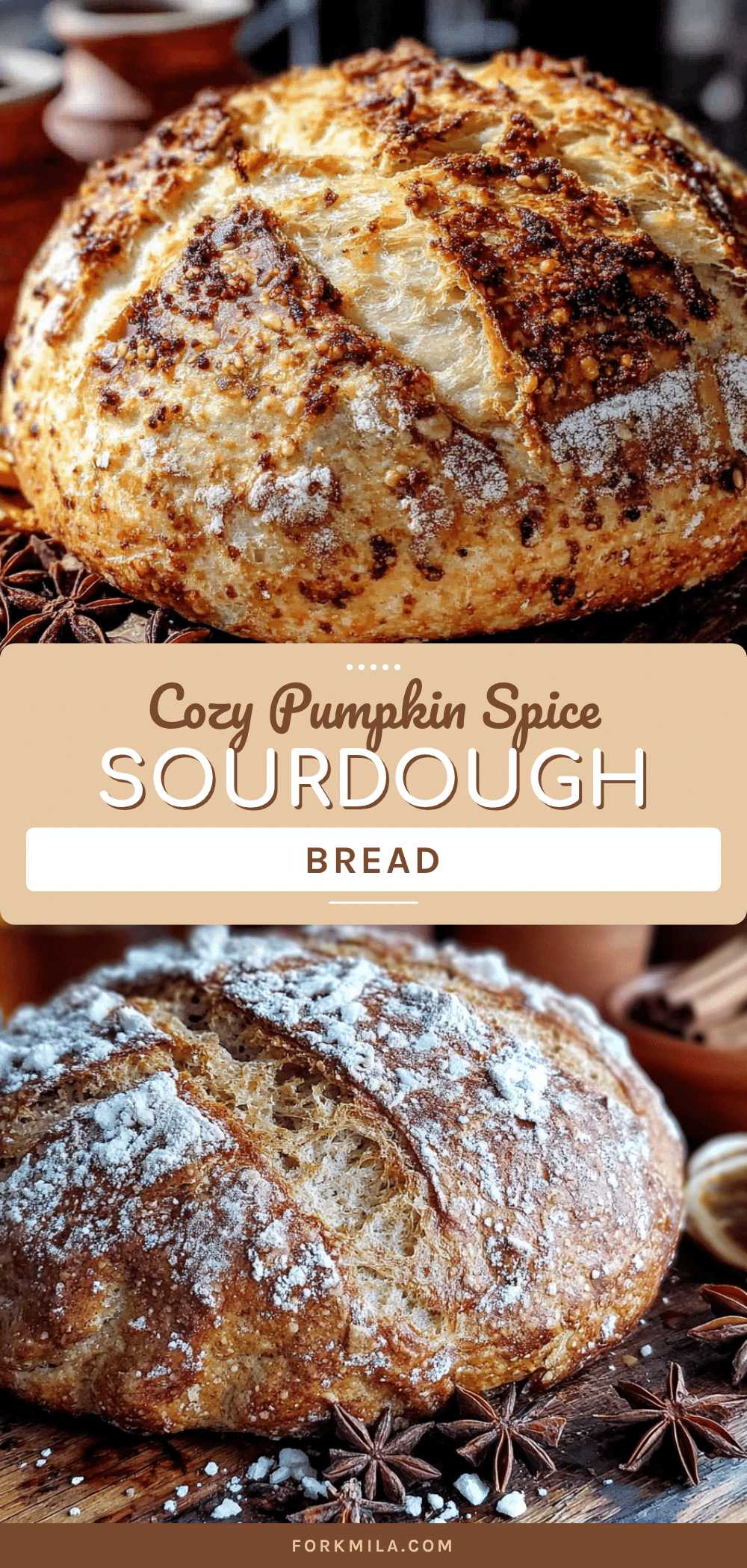 pumpkin spice sourdough bread recipe