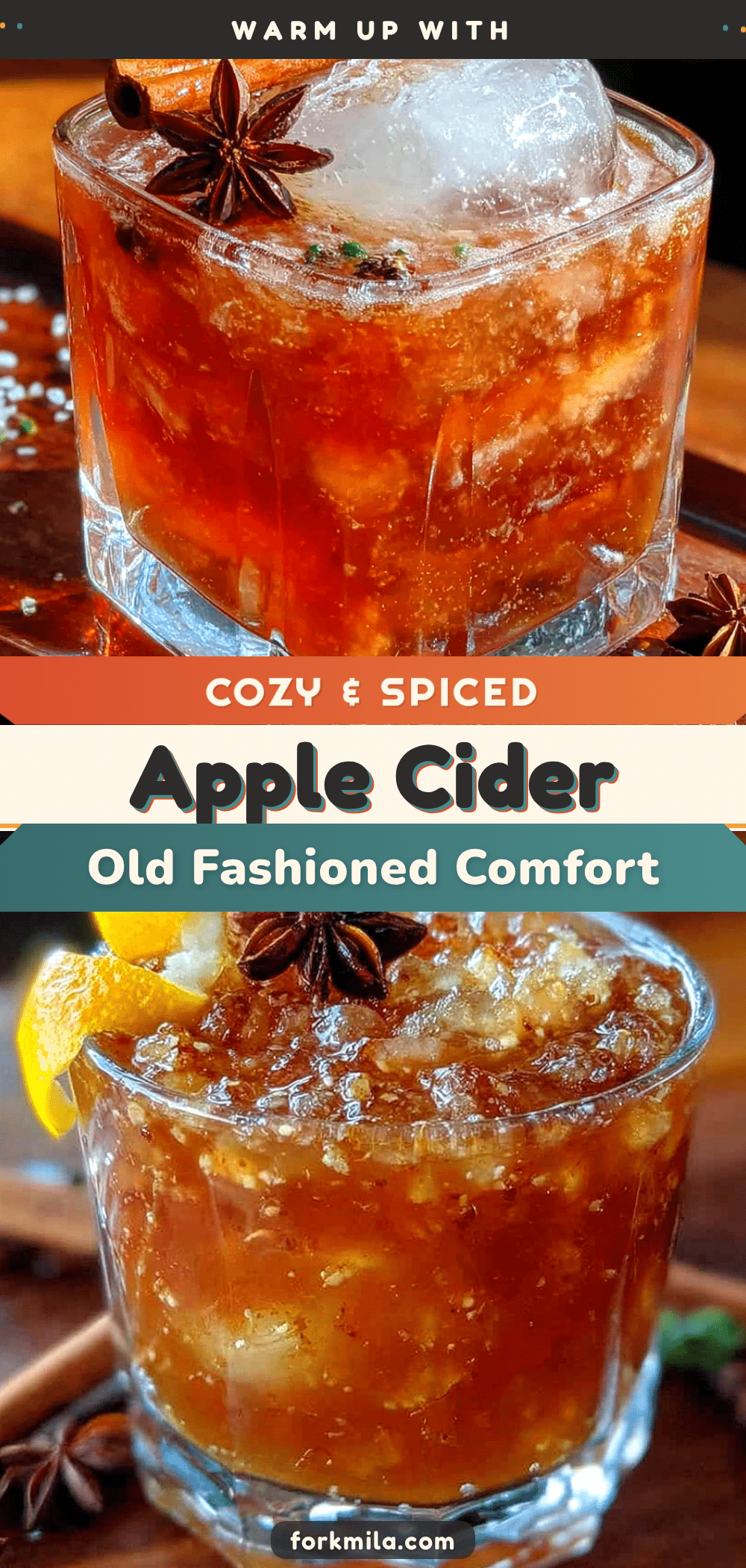 warm apple cider old fashioned recipe