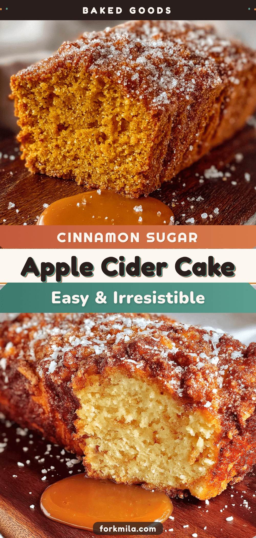 apple cider donut cake recipe