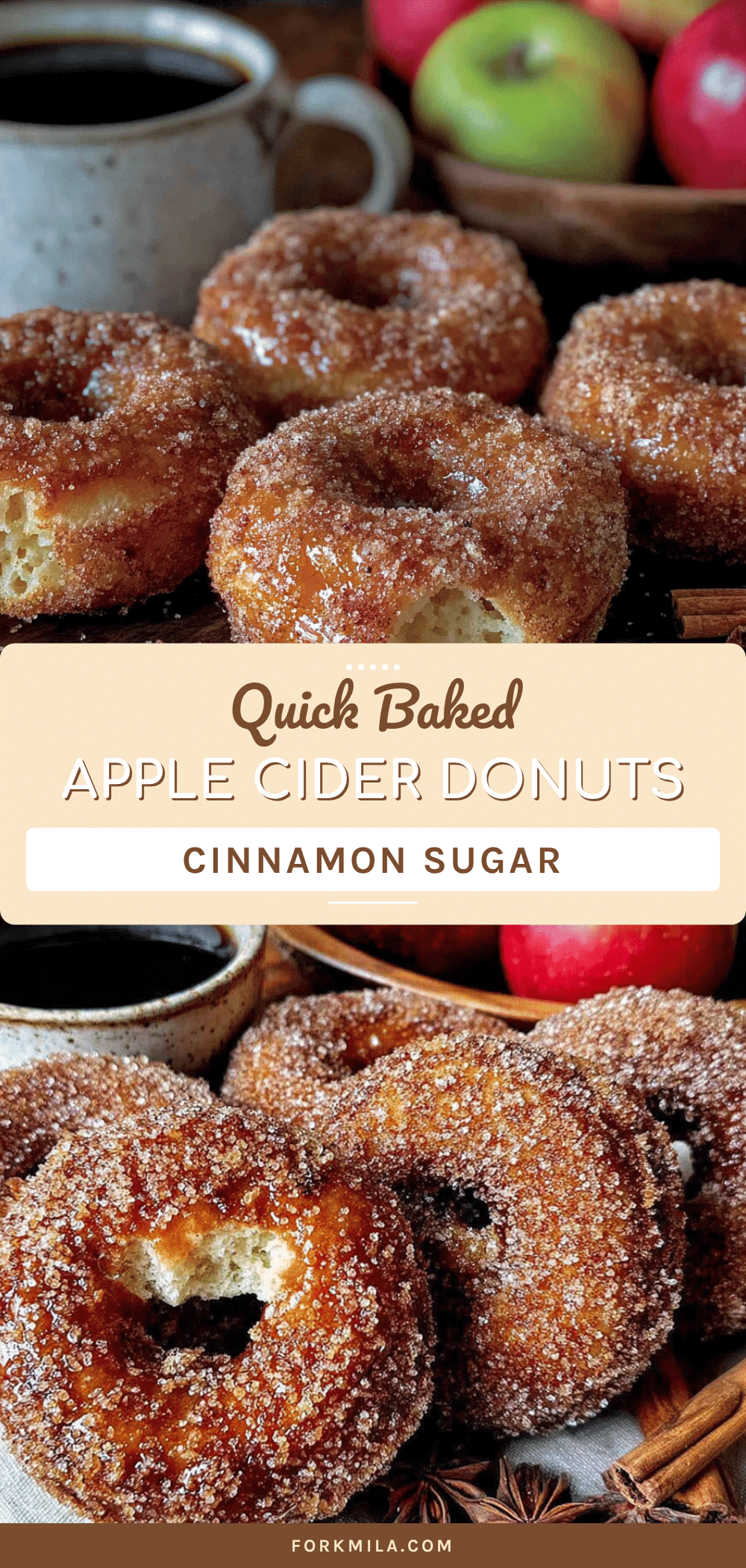 baked apple cider donuts recipe