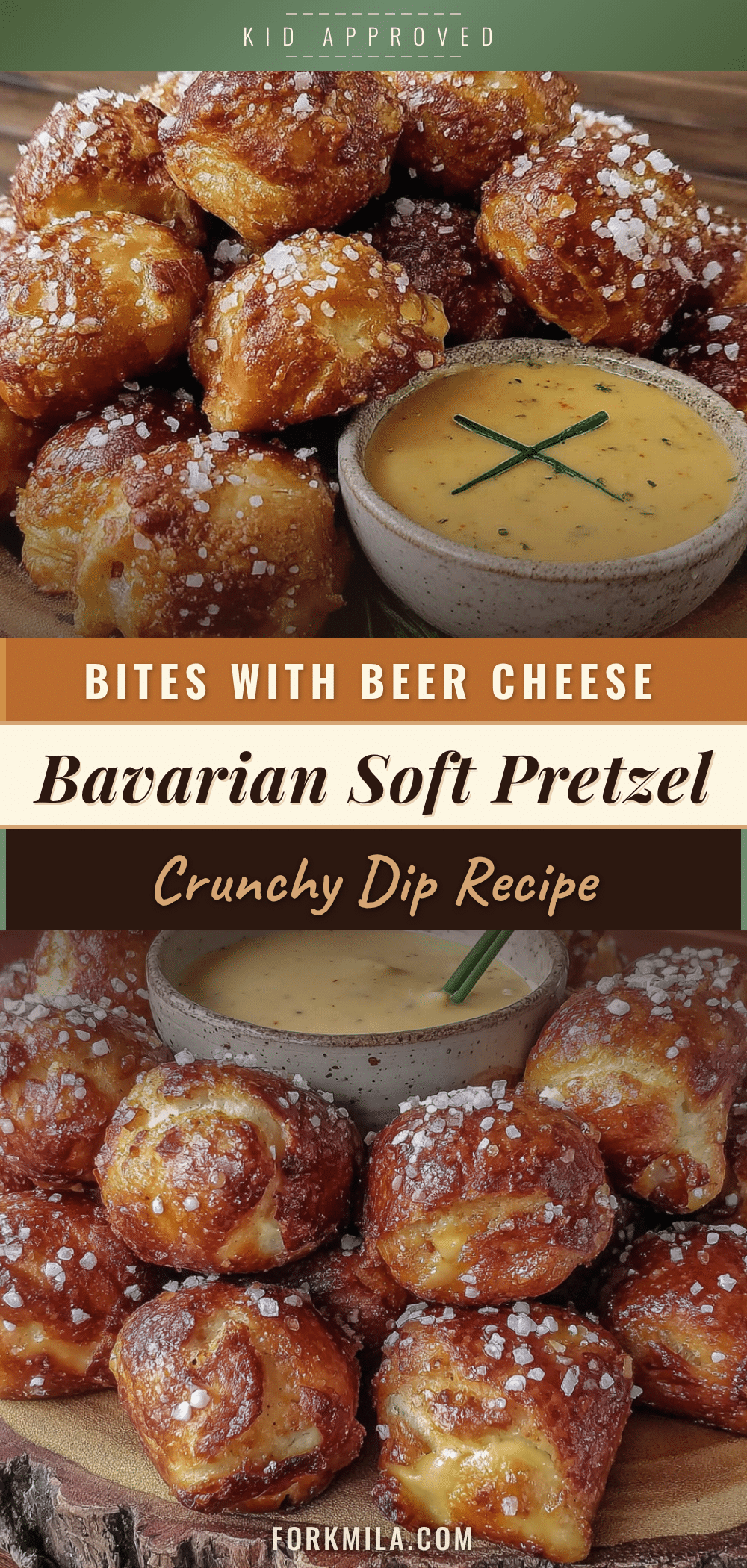 Bavarian soft pretzel bites recipe