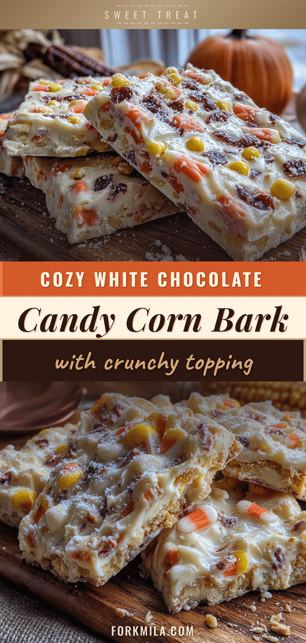 candy corn bark recipe