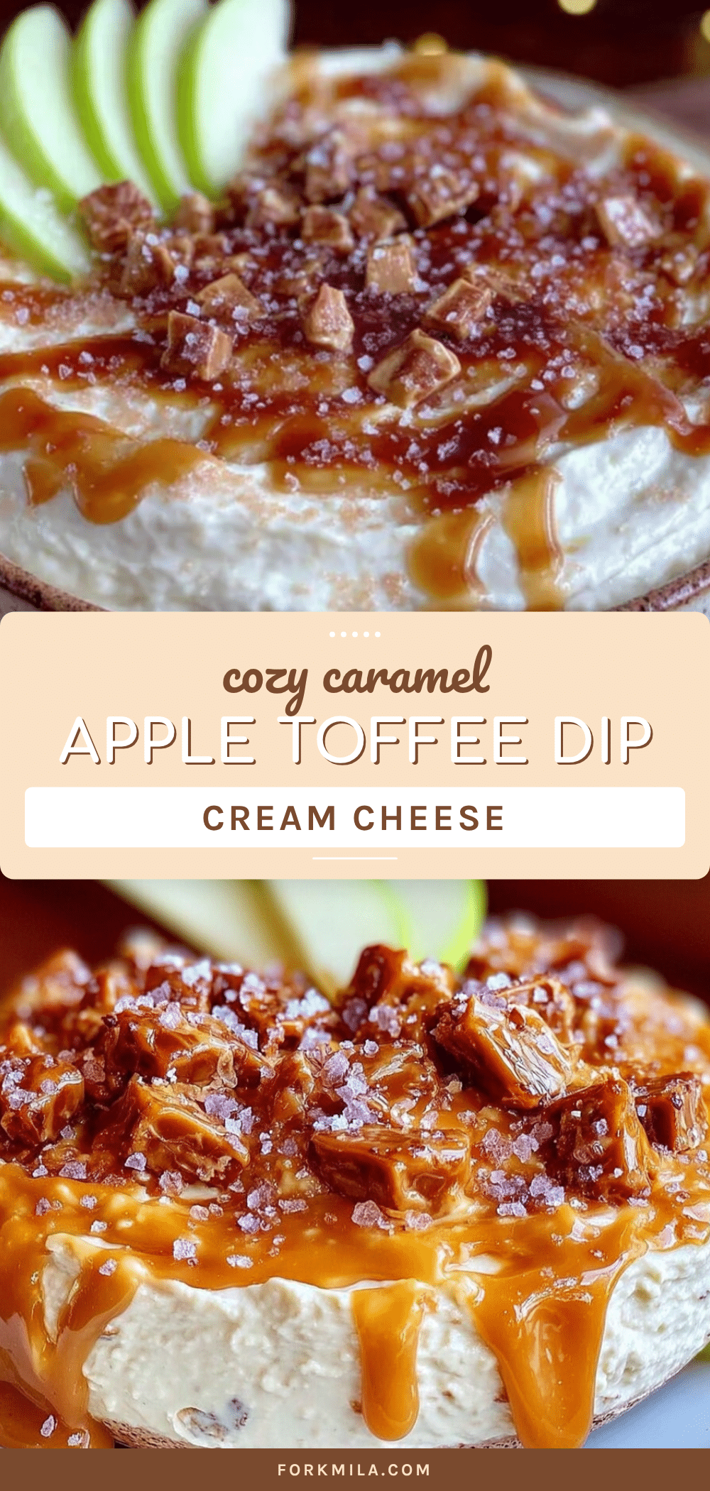 caramel apple toffee dip recipe