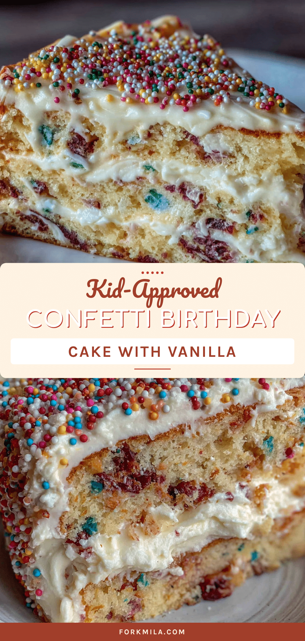 confetti birthday cake recipe