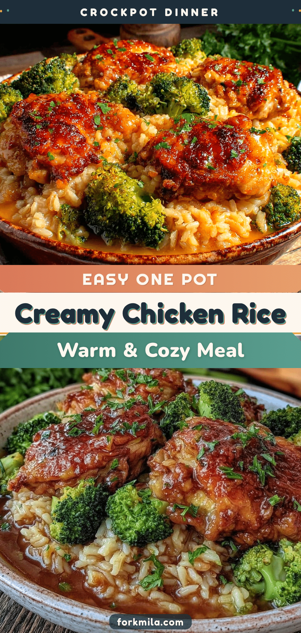 crockpot chicken and rice with broccoli recipe
