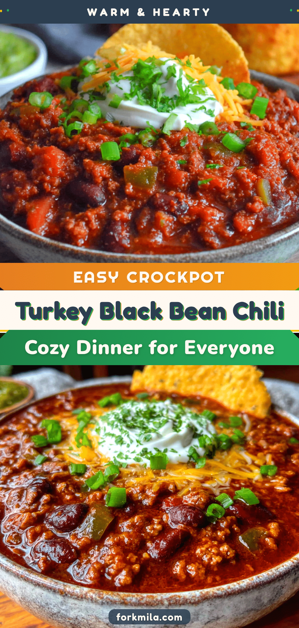 crockpot ground turkey chili with black beans recipe
