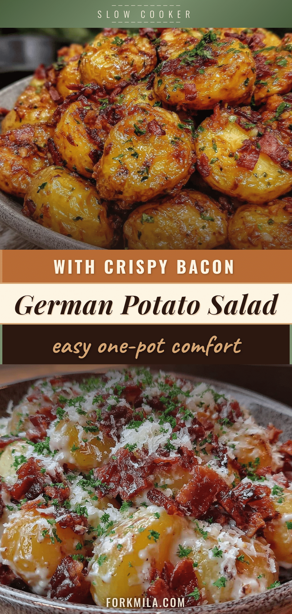 easy slow cooker german potato salad with bacon recipe