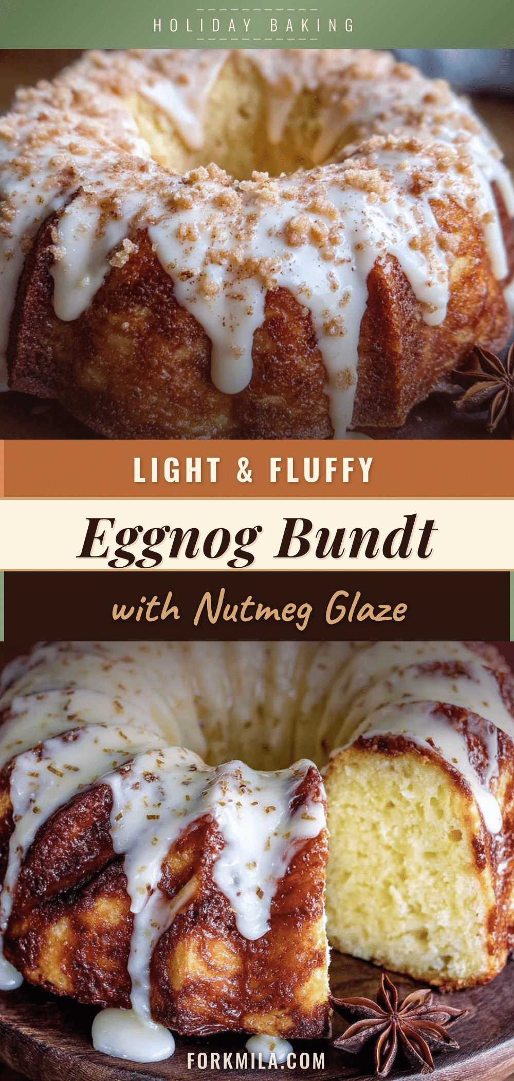 egnog bundt cake recipe