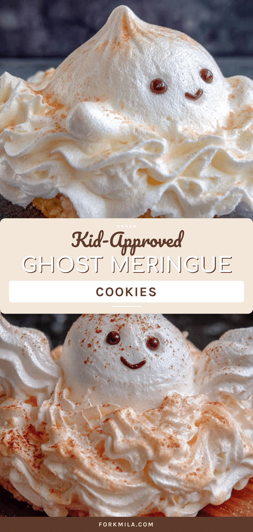 ghost meringue cookies recipe