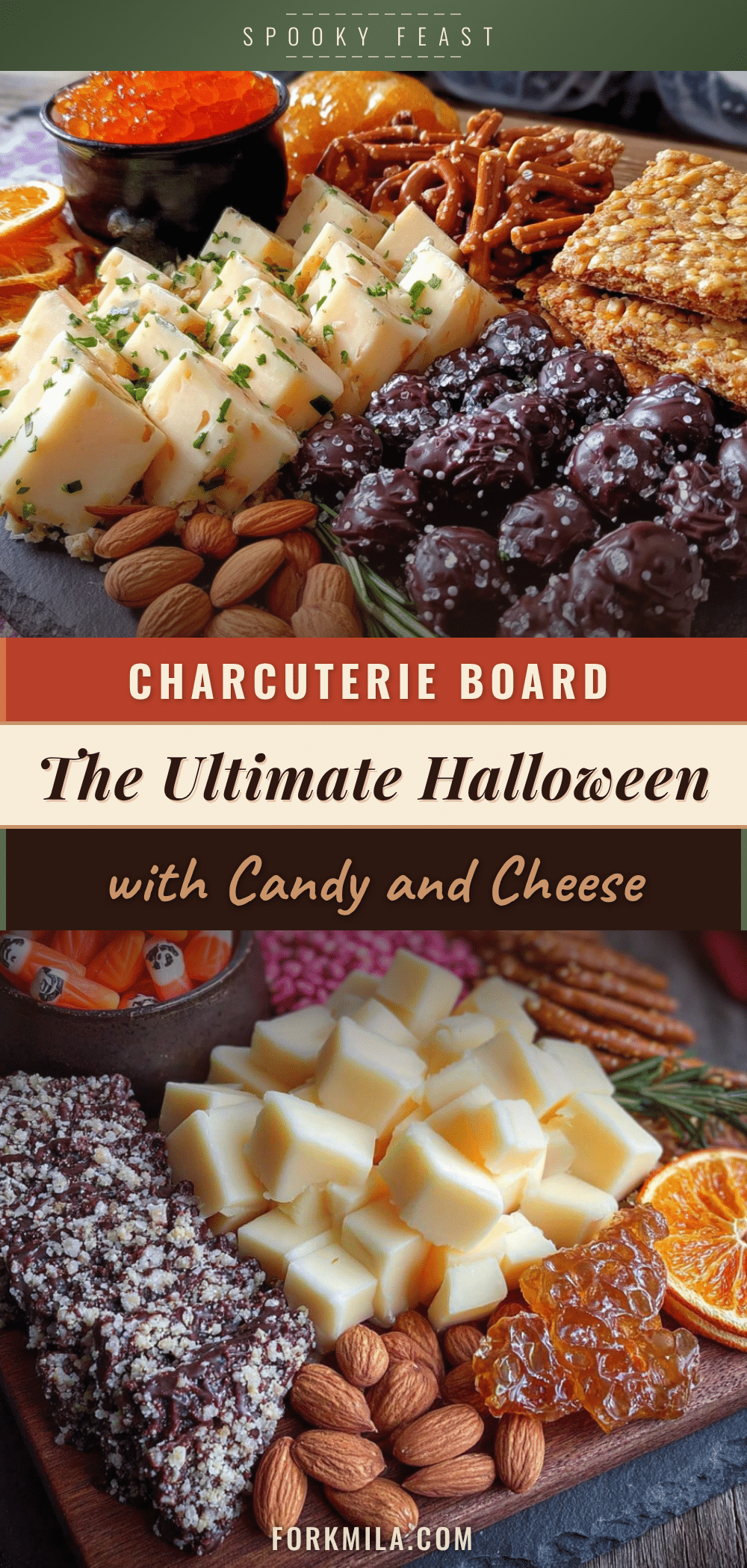 Halloween charcuterie board recipe