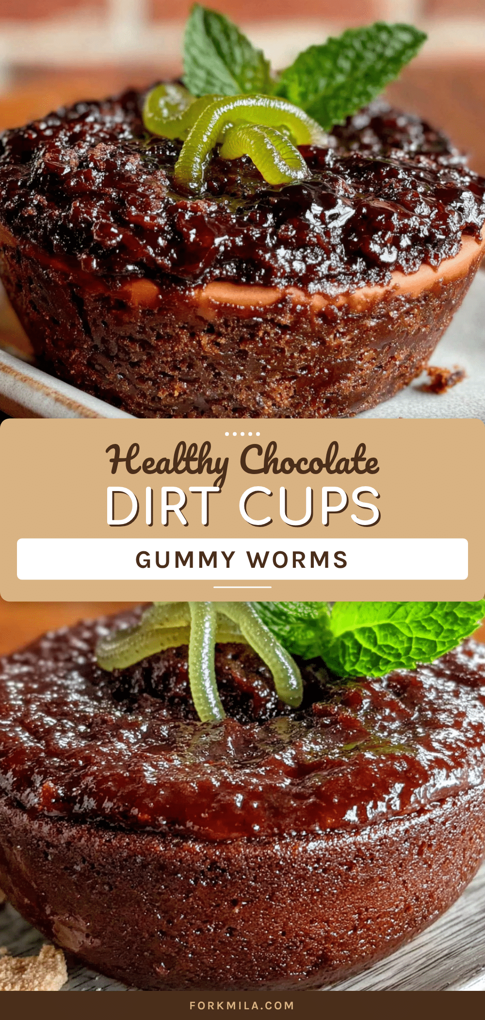 healthy chocolate dirt cups recipe