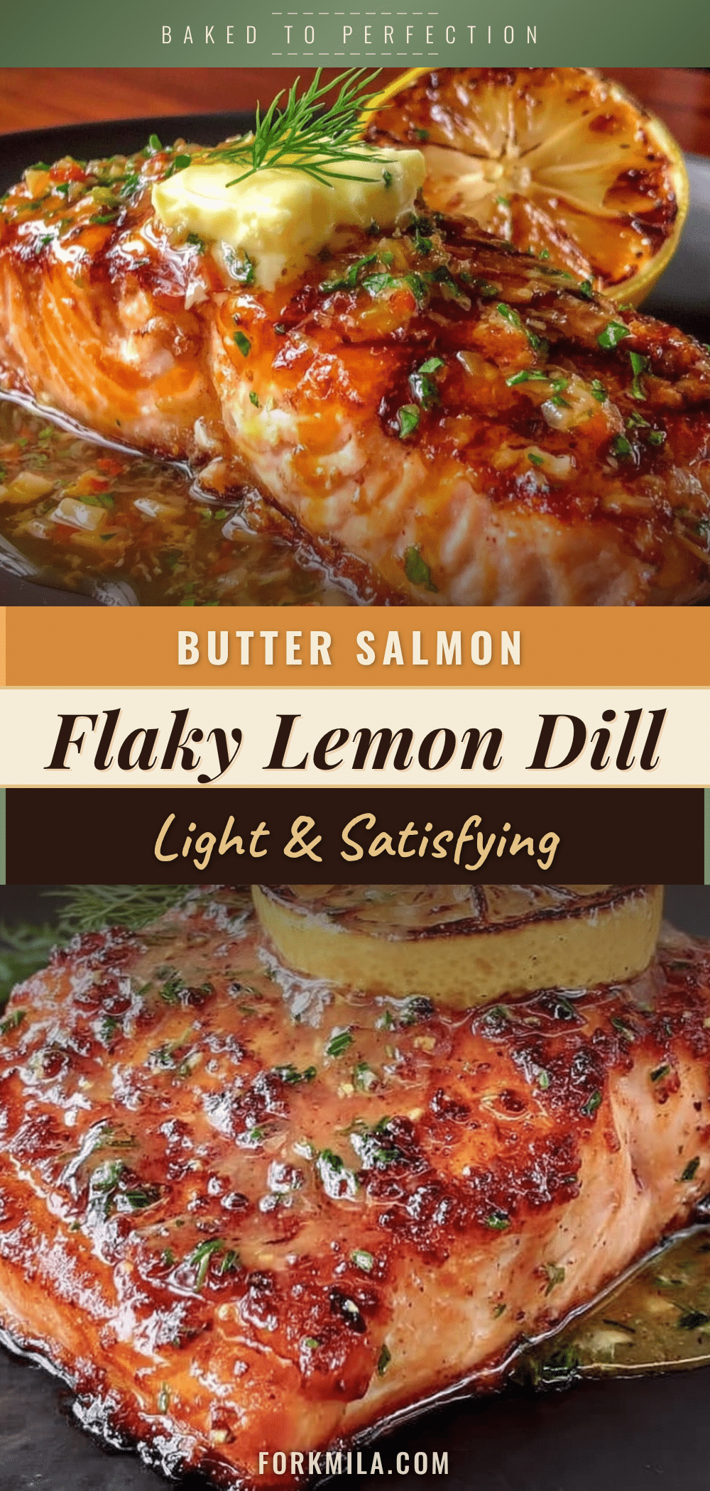 lemon dill butter salmon recipe