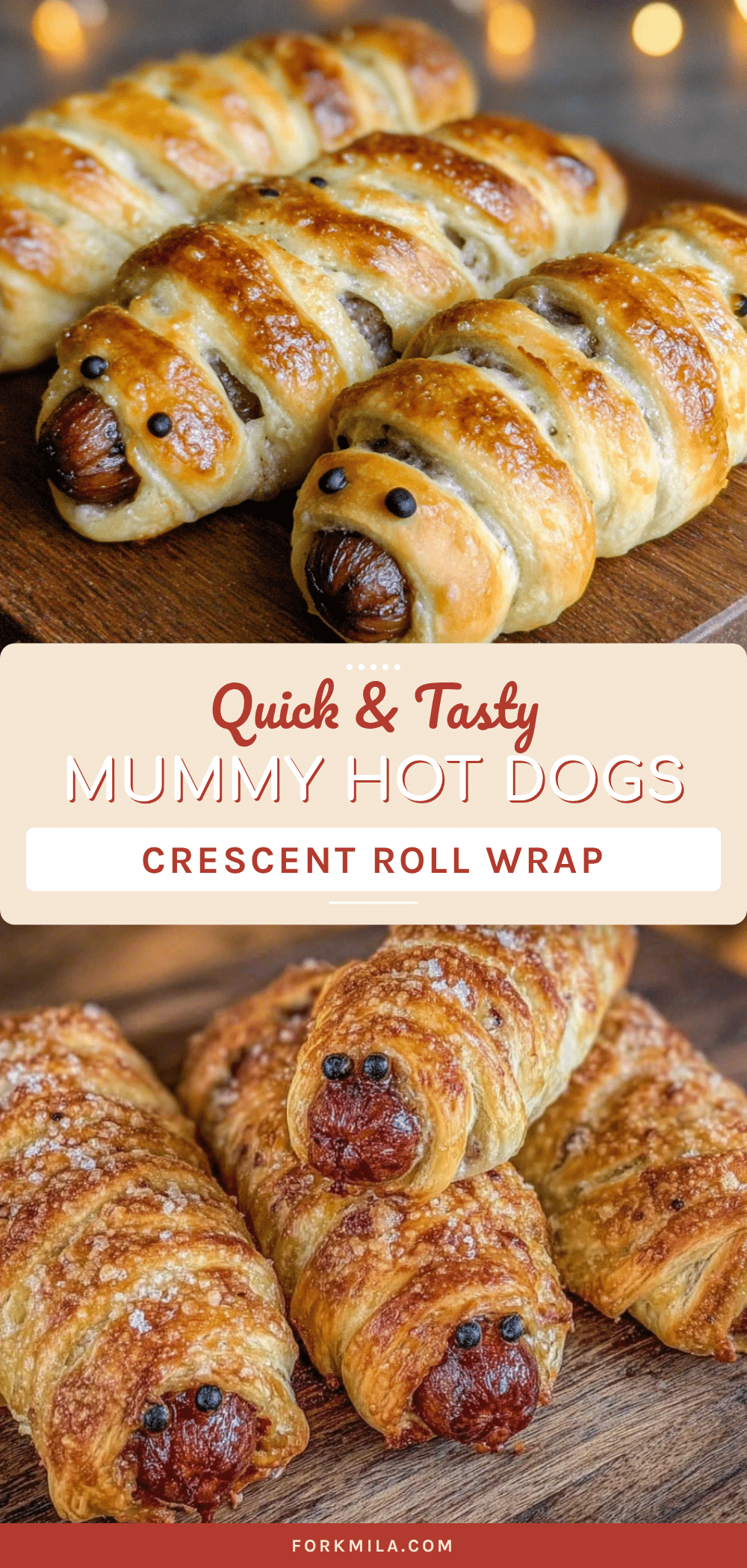 mummy hot dogs recipe