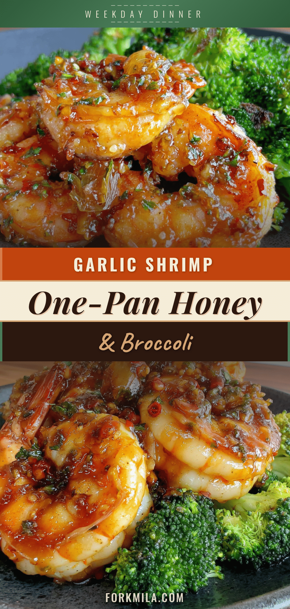 one pan honey garlic shrimp recipe