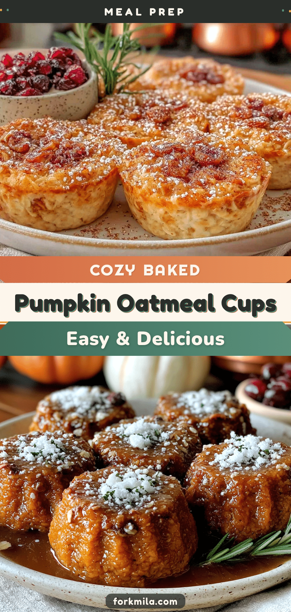 pumpkin oatmeal cups recipe