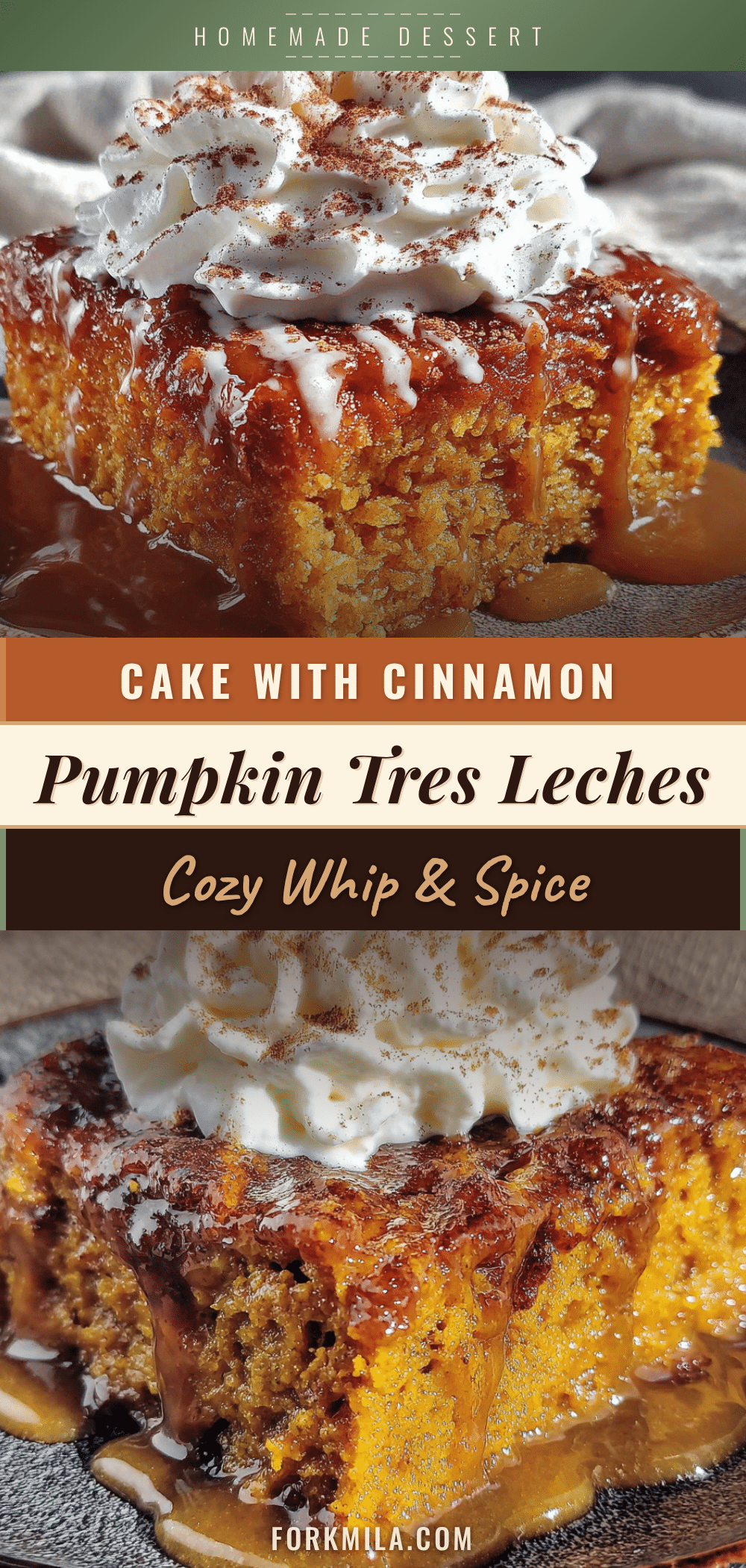 pumpkin tres leches cake recipe