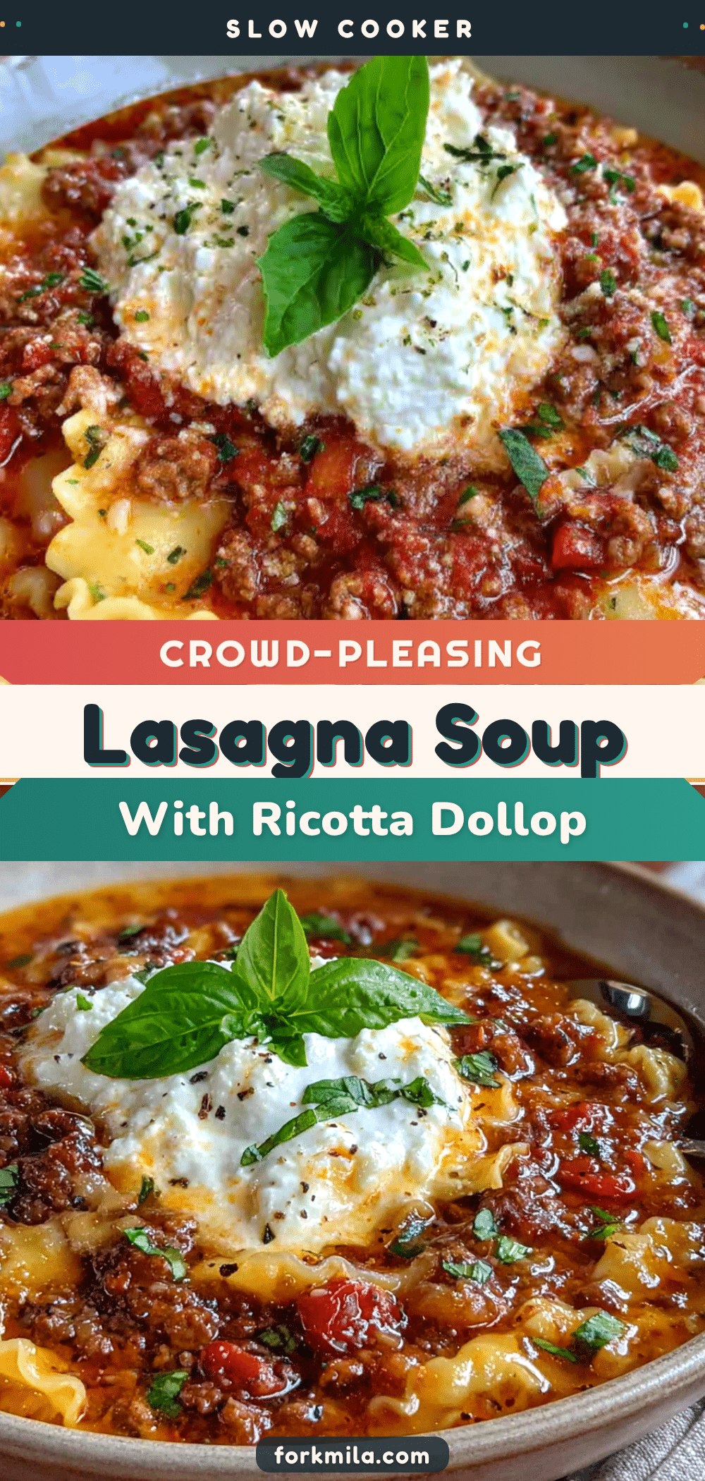 slow cooker lasagna soup recipe